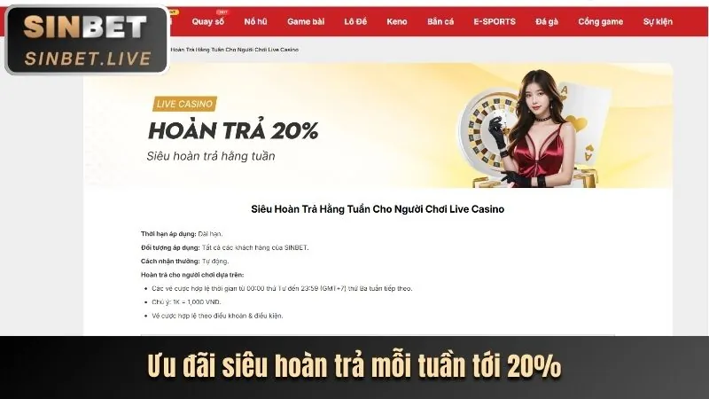 Hình ảnh bài viết về khuyến mãi Thabet App